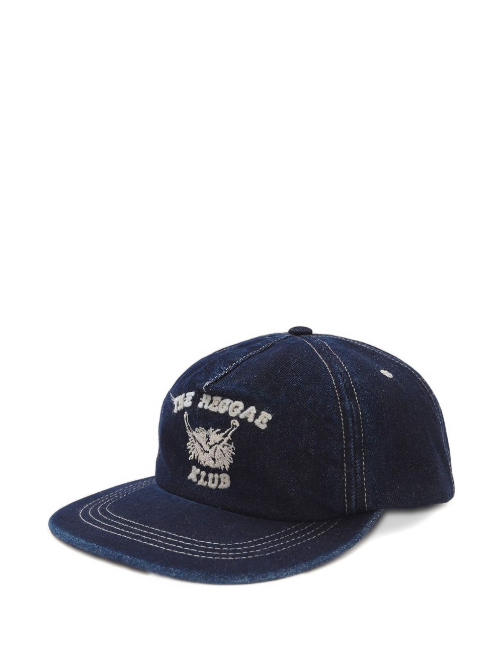 Reggae Klub contrast-stitching cap