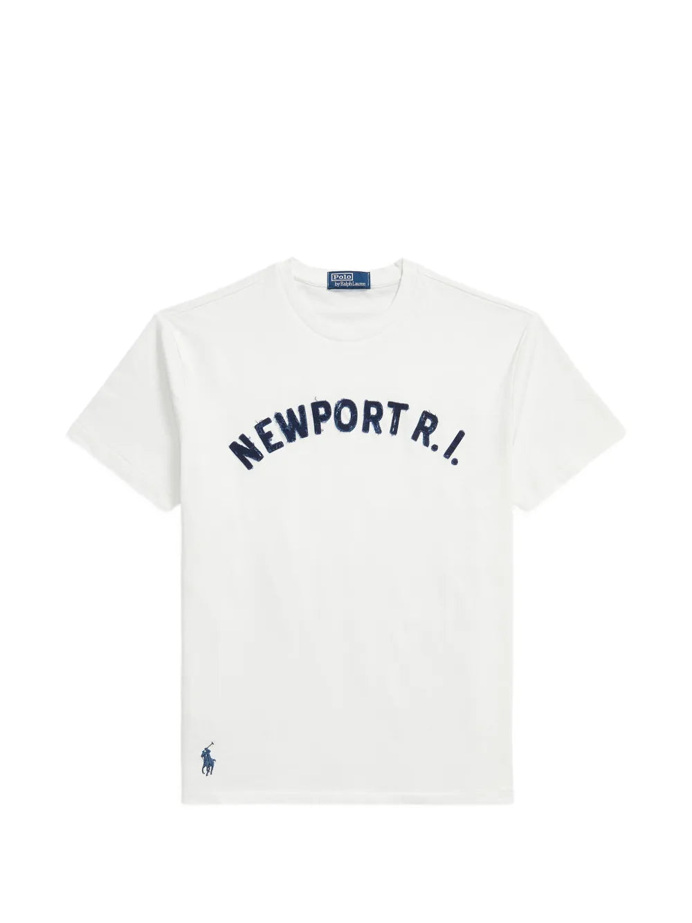 graphic-appliqué T-shirt