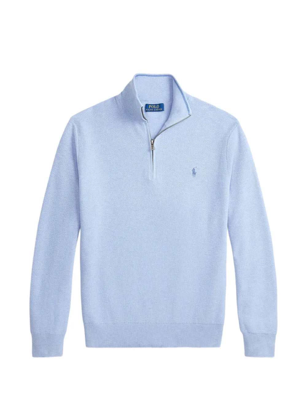 quarter zip knit sweater