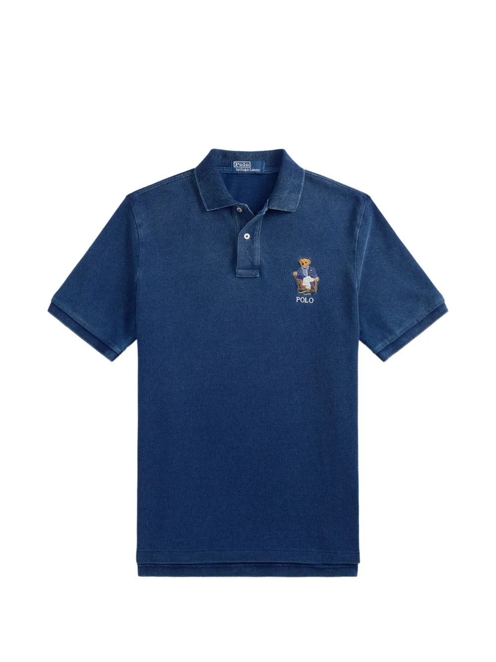 Polo Bear mesh polo shirt