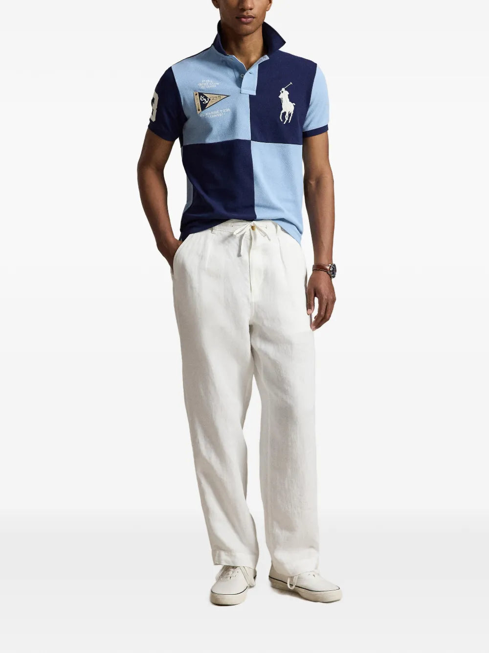 Big Pony custom slim fit polo shirt