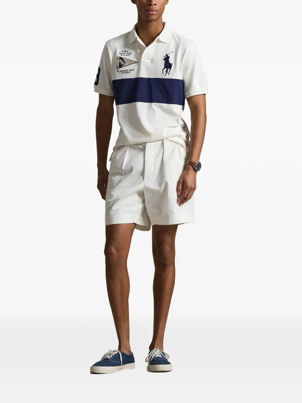 nautical-flag Big-Pony polo shirt