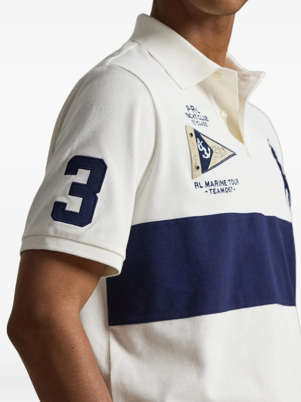 nautical-flag Big-Pony polo shirt