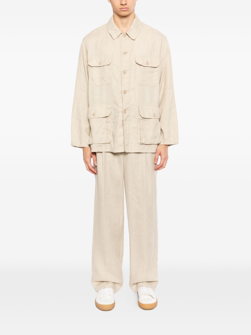 flap pockets jacket
