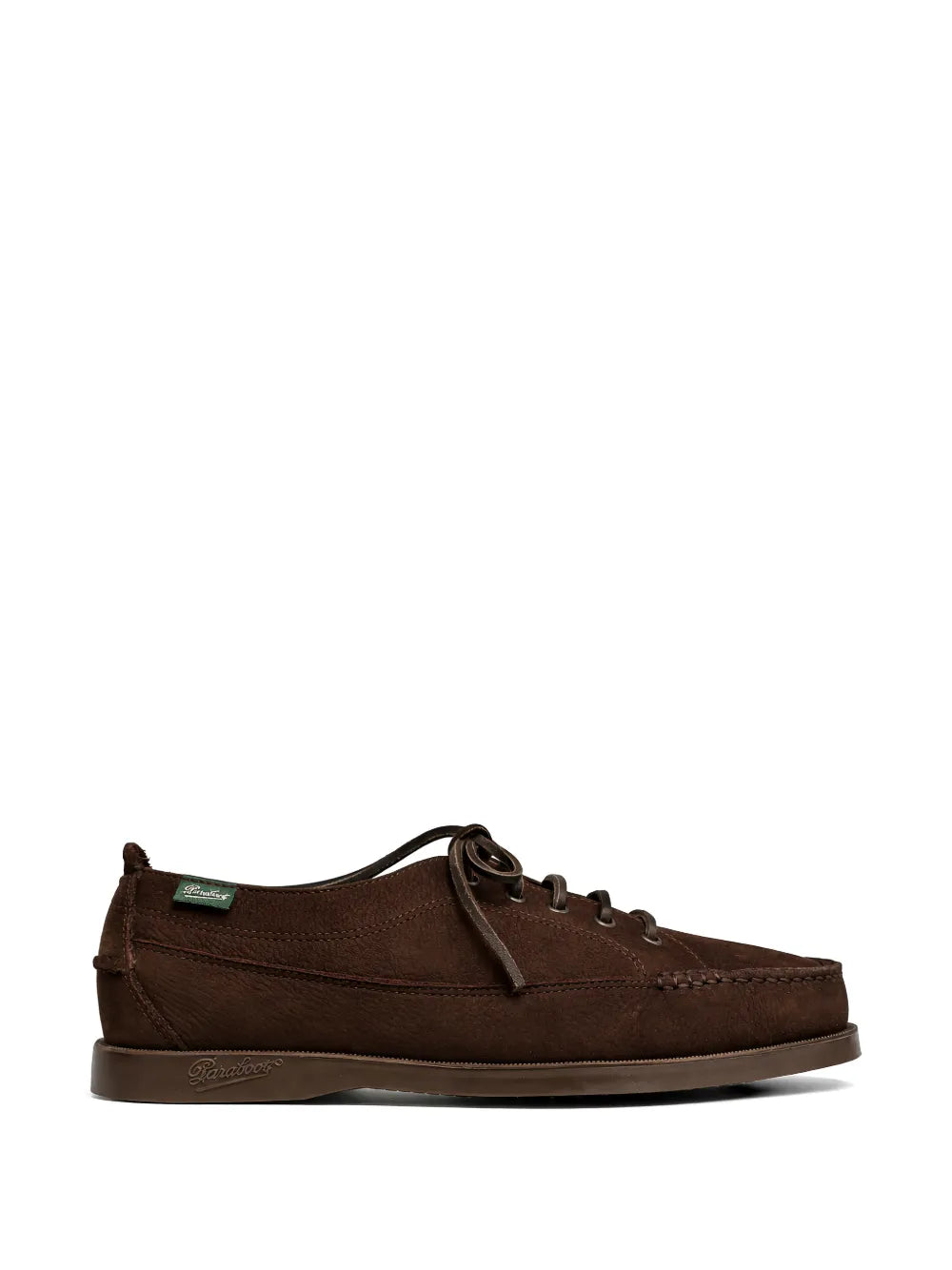 Laced Suede Boat Shoes