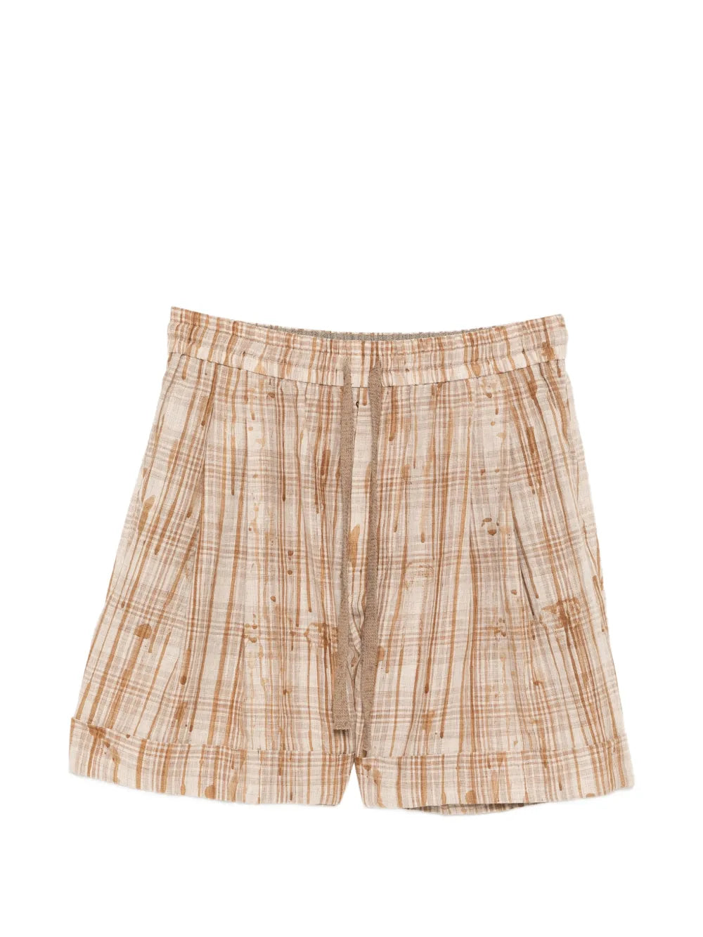 plaid shorts