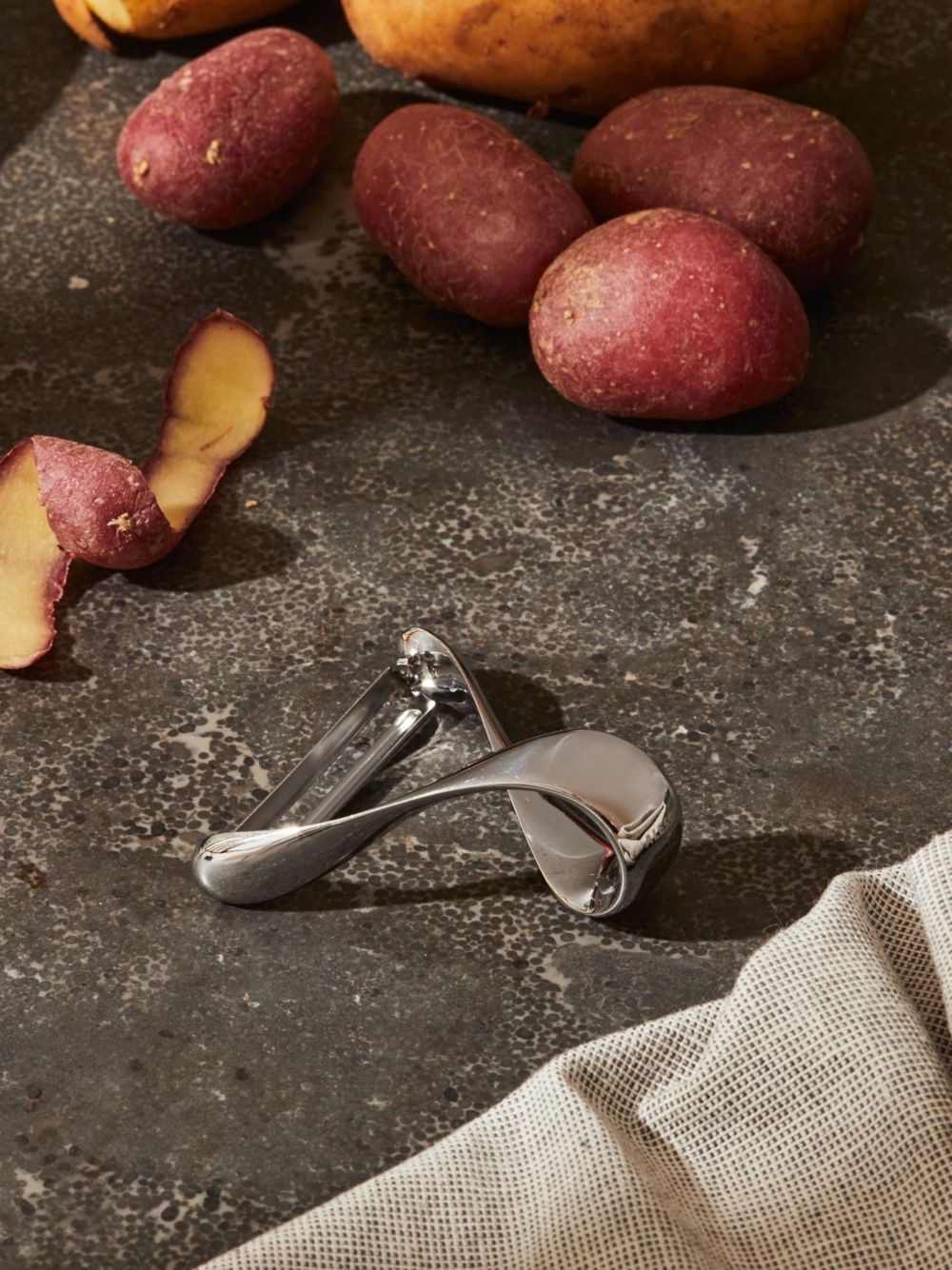 stainless steel peeler