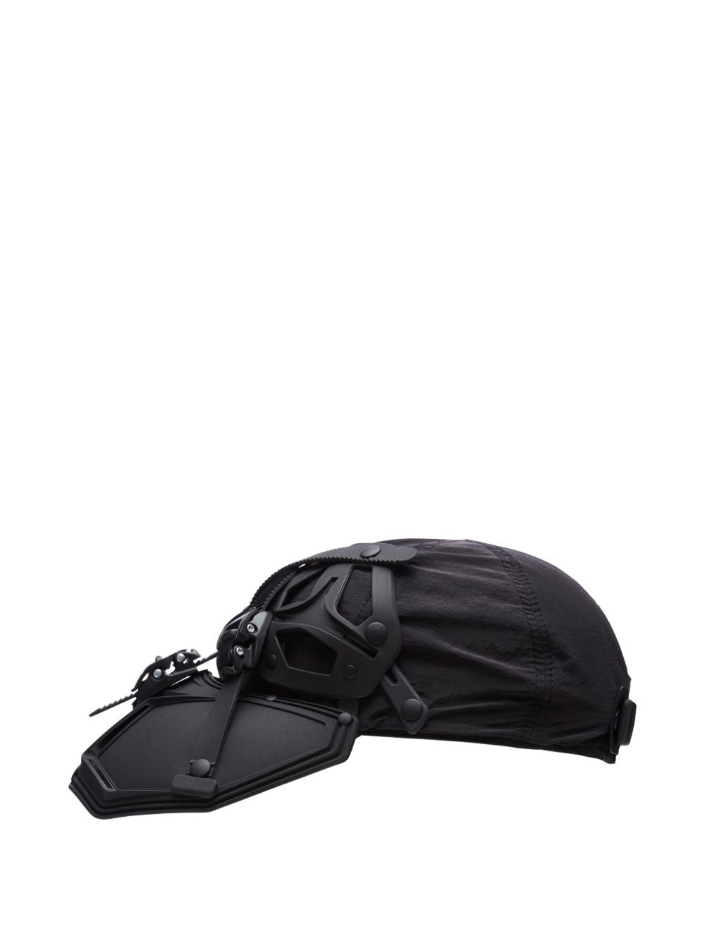 buckle-detail visor hat