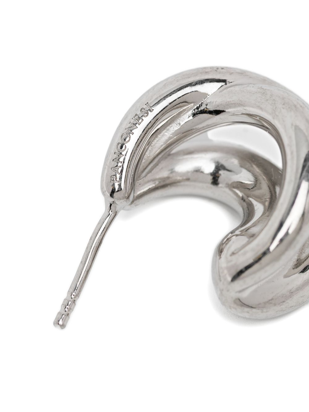 double blow up earrings