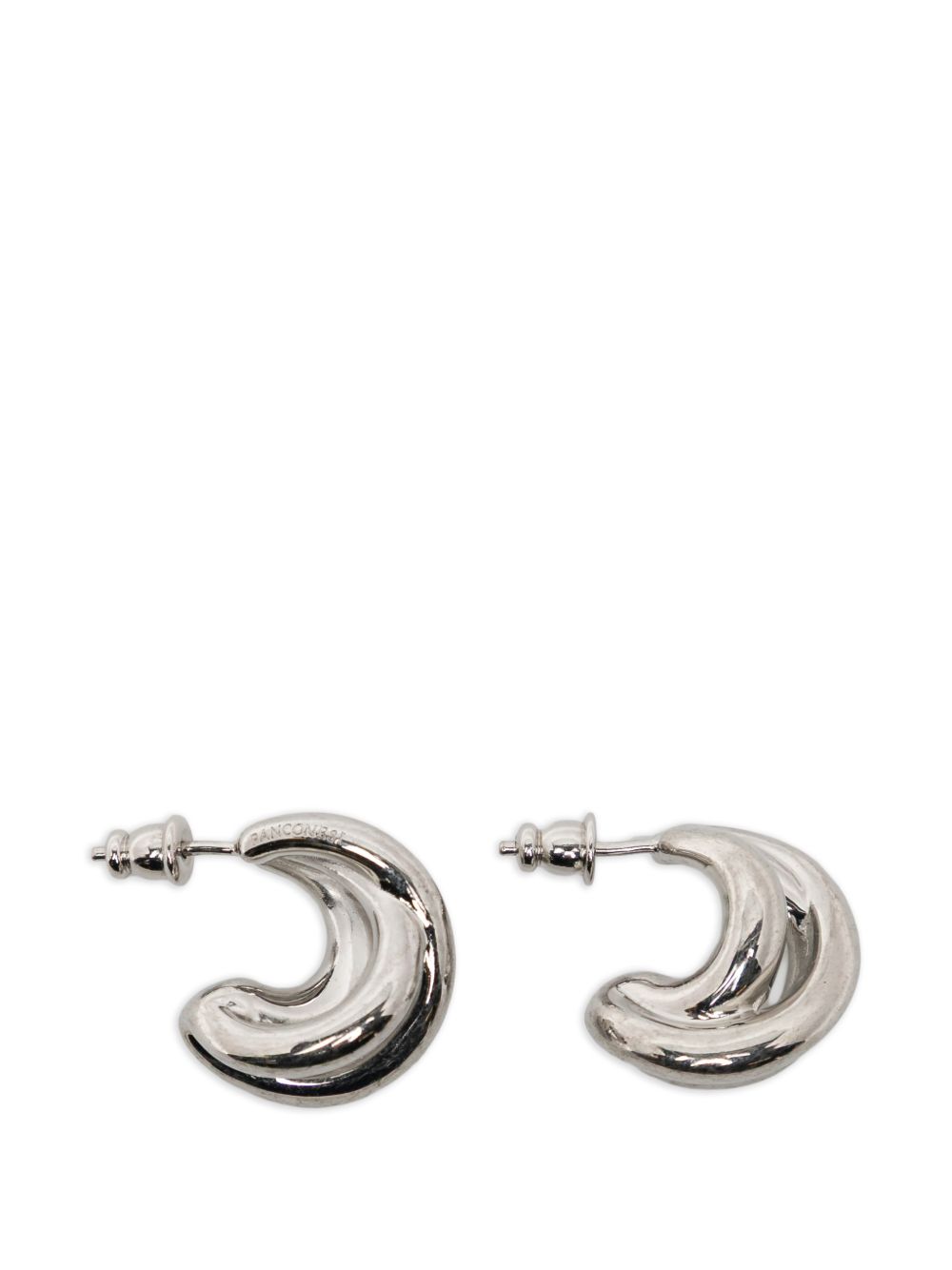 double blow up earrings