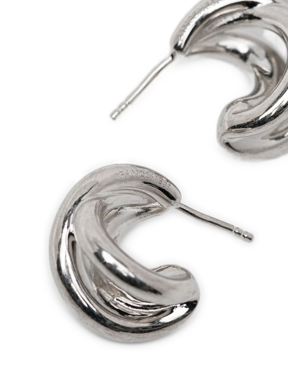 double blow up earrings