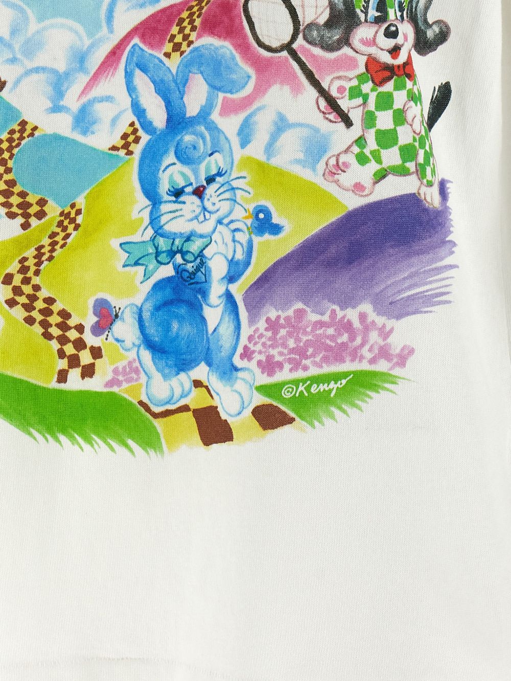 Cartoon printed T-shirt