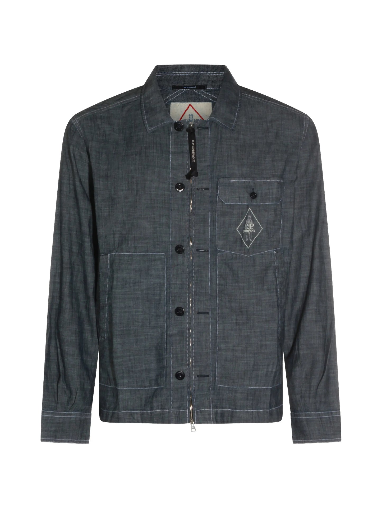 Zipped Shirt Jacket