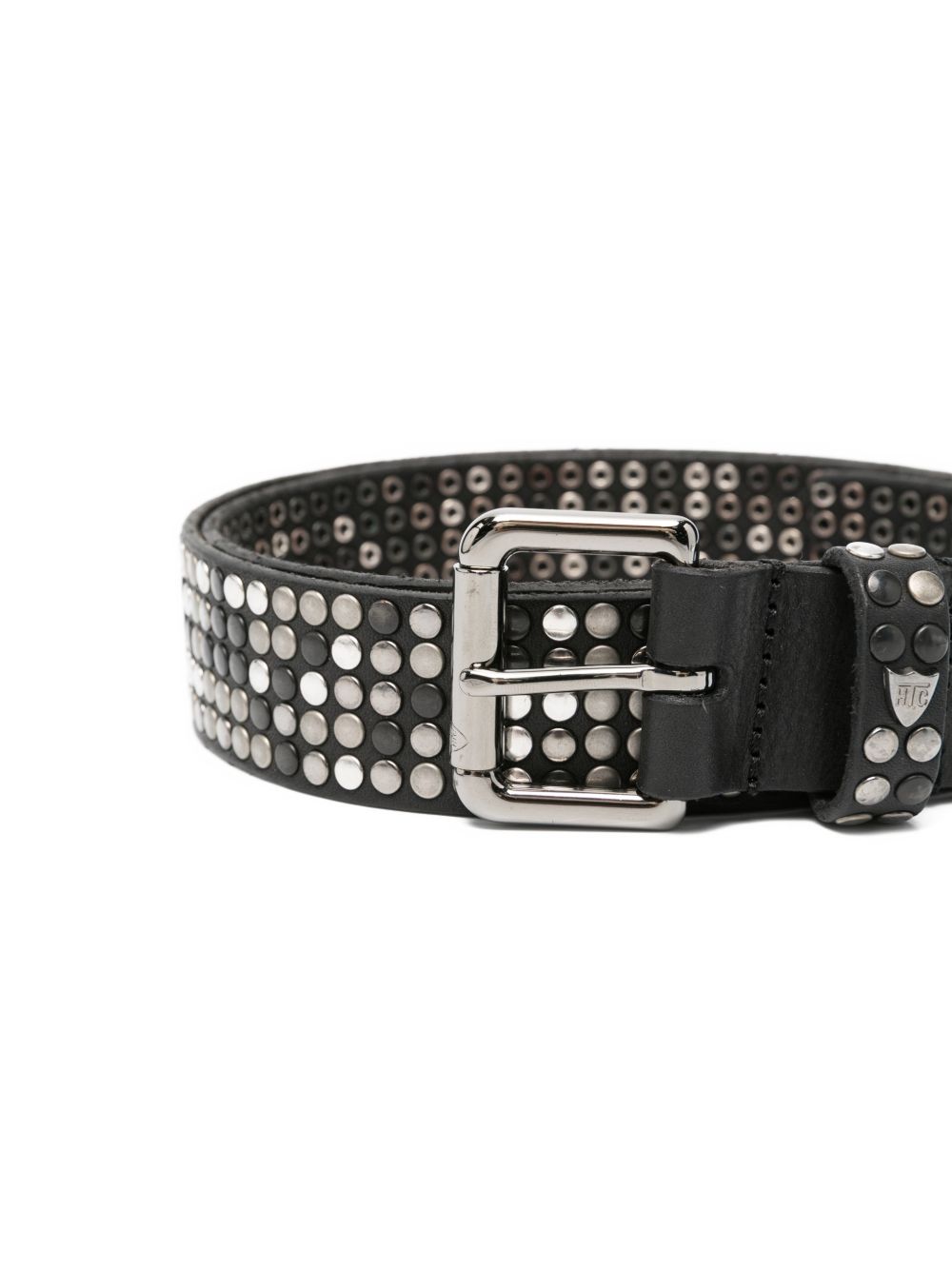 studded leather belt