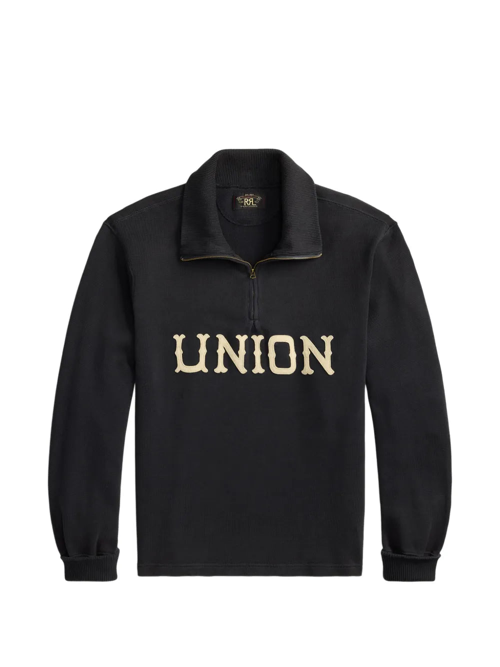 zip long-sleeve sweater