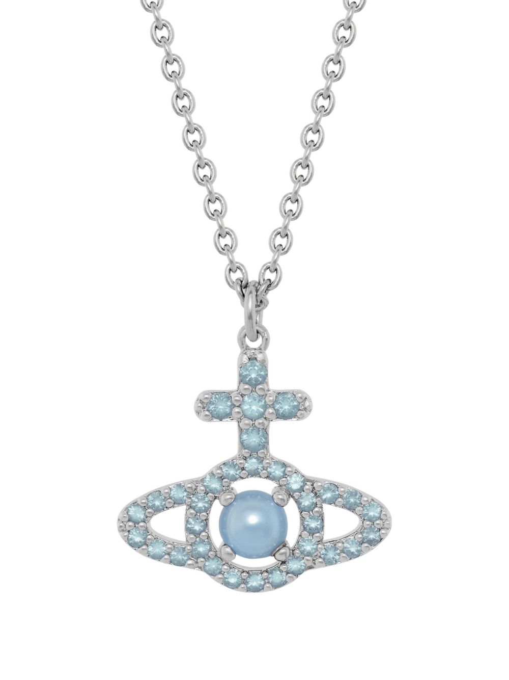 Olympia Pearl orb-pendant necklace