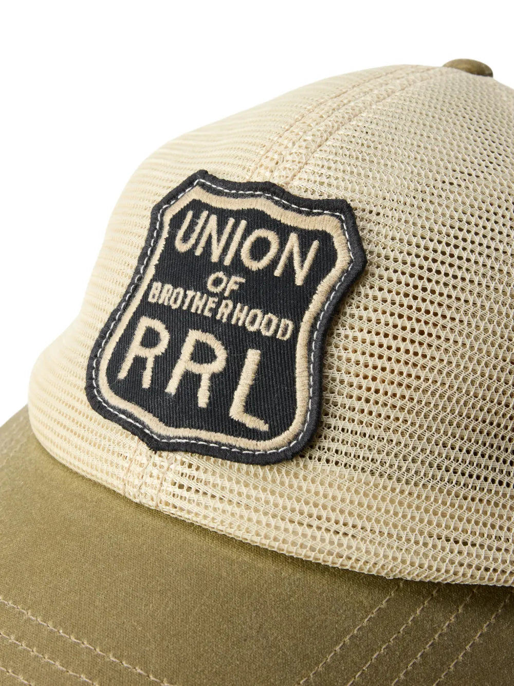 logo-patch mesh cap