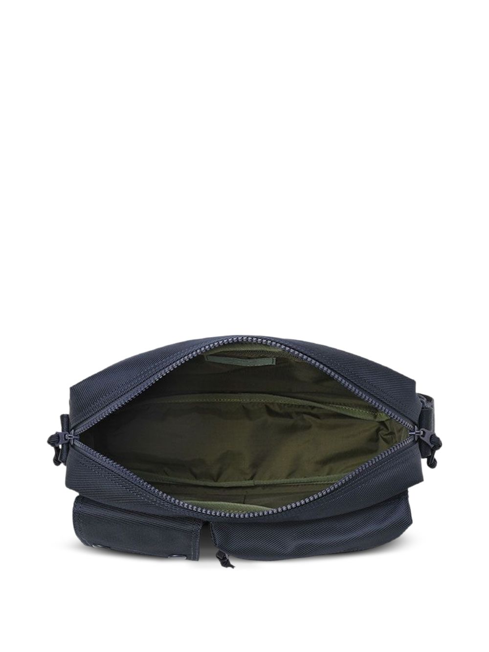 zip pocket shoulder bag