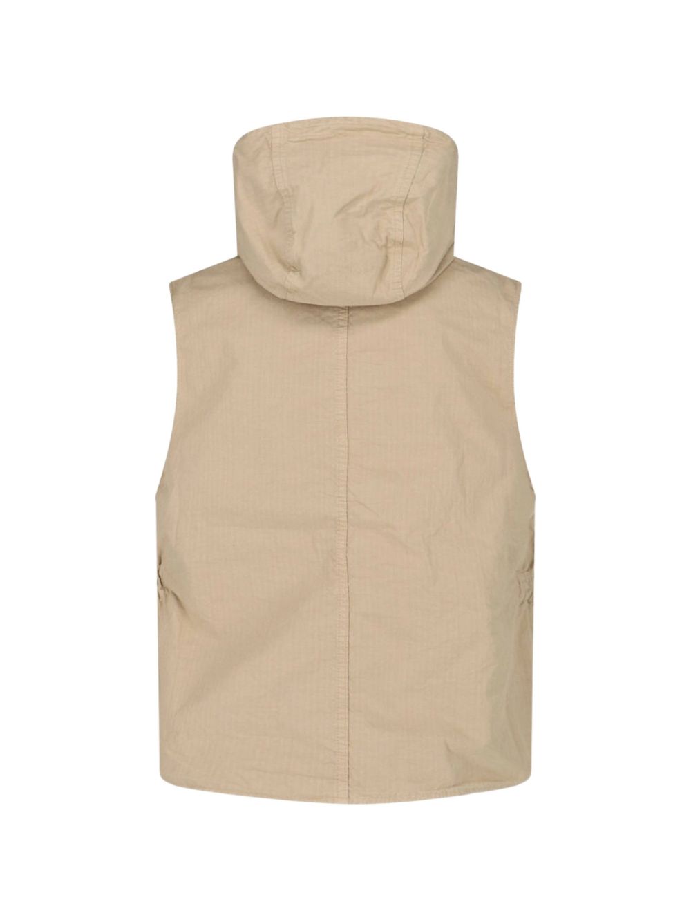 x Engineered Garments zip-up hooded gilet