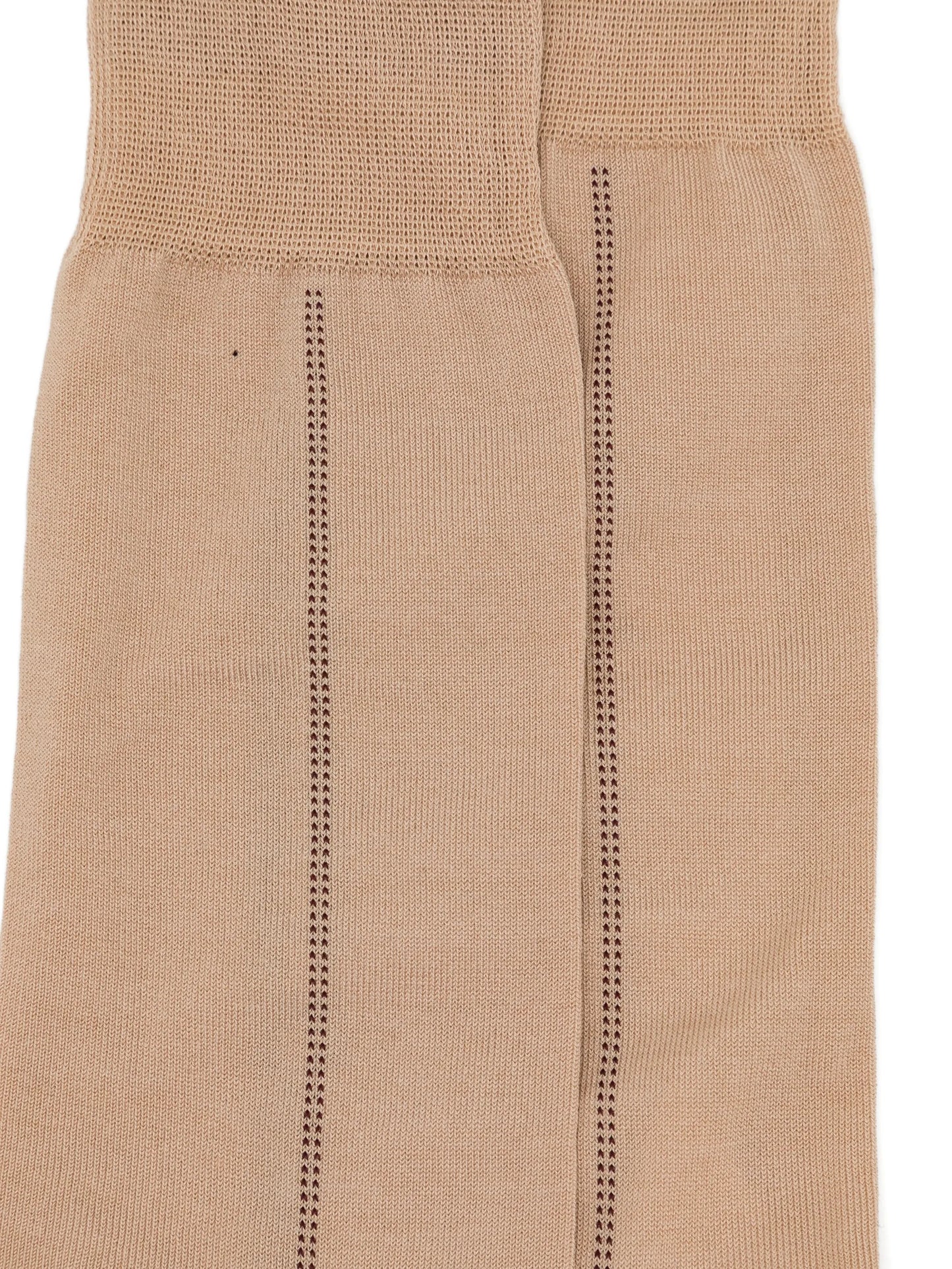 Tonal-Stitching Socks