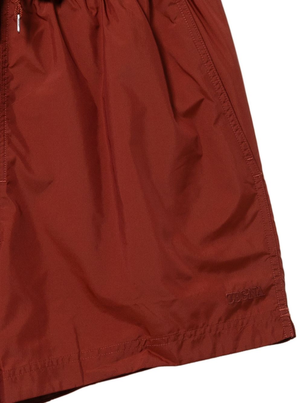 drawstring swim shorts