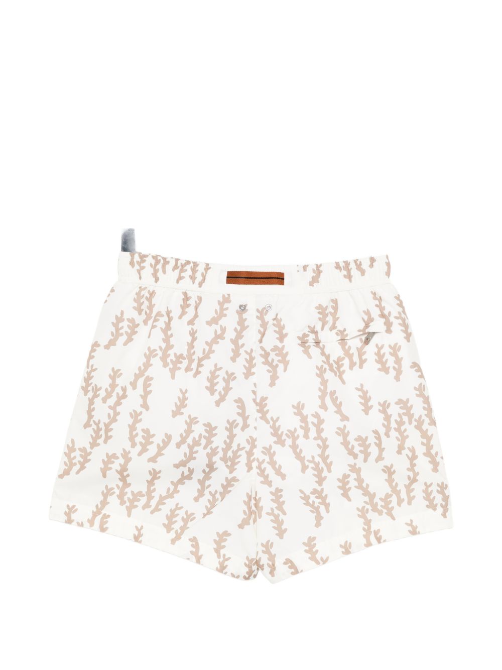 printed drawstring swim shorts