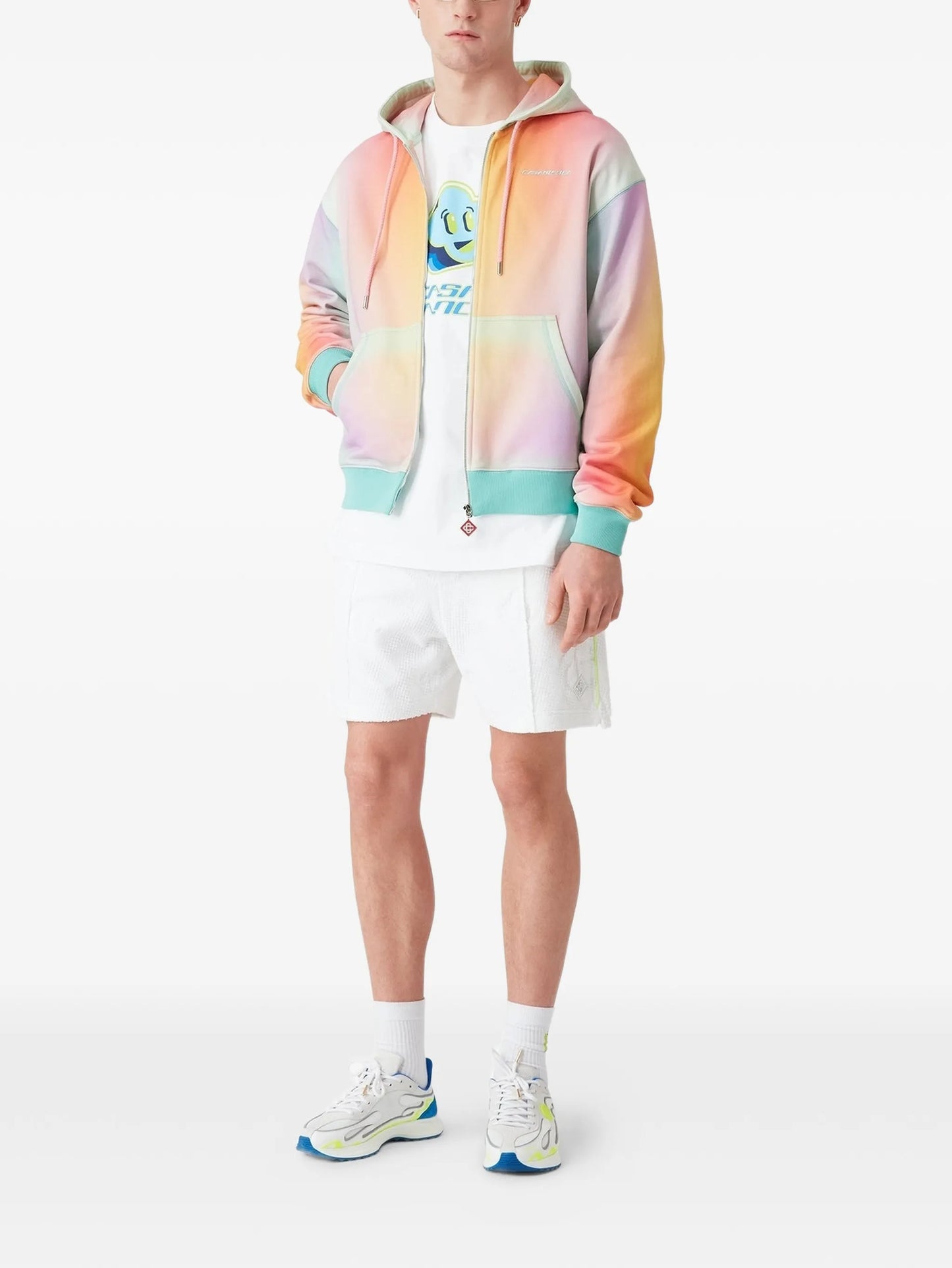 Gradient Zip-Up Hoodie