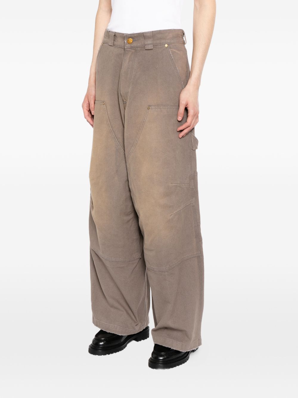Stockton wide-leg trousers
