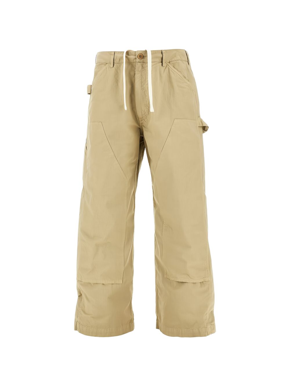 drawstring cargo trousers