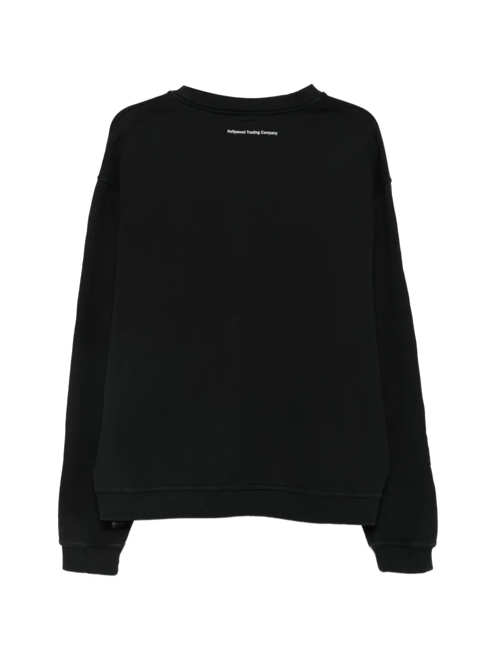 Moustache stud-embellished sweatshirt