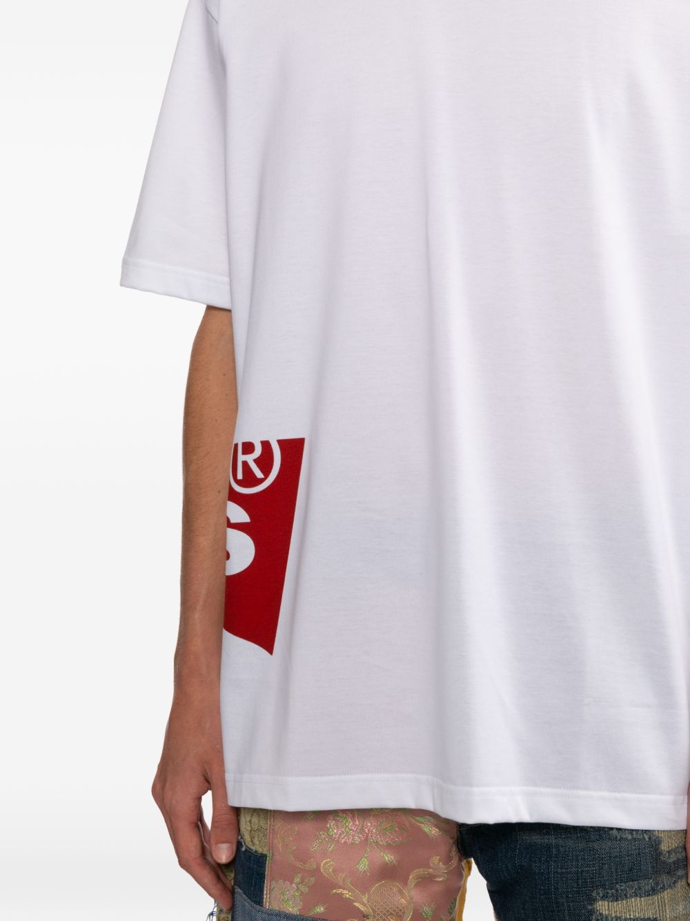 x Levi's logo-print T-shirt