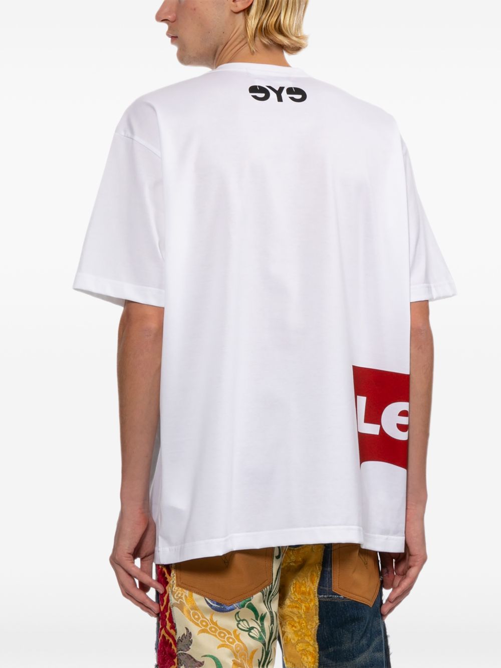 x Levi's logo-print T-shirt