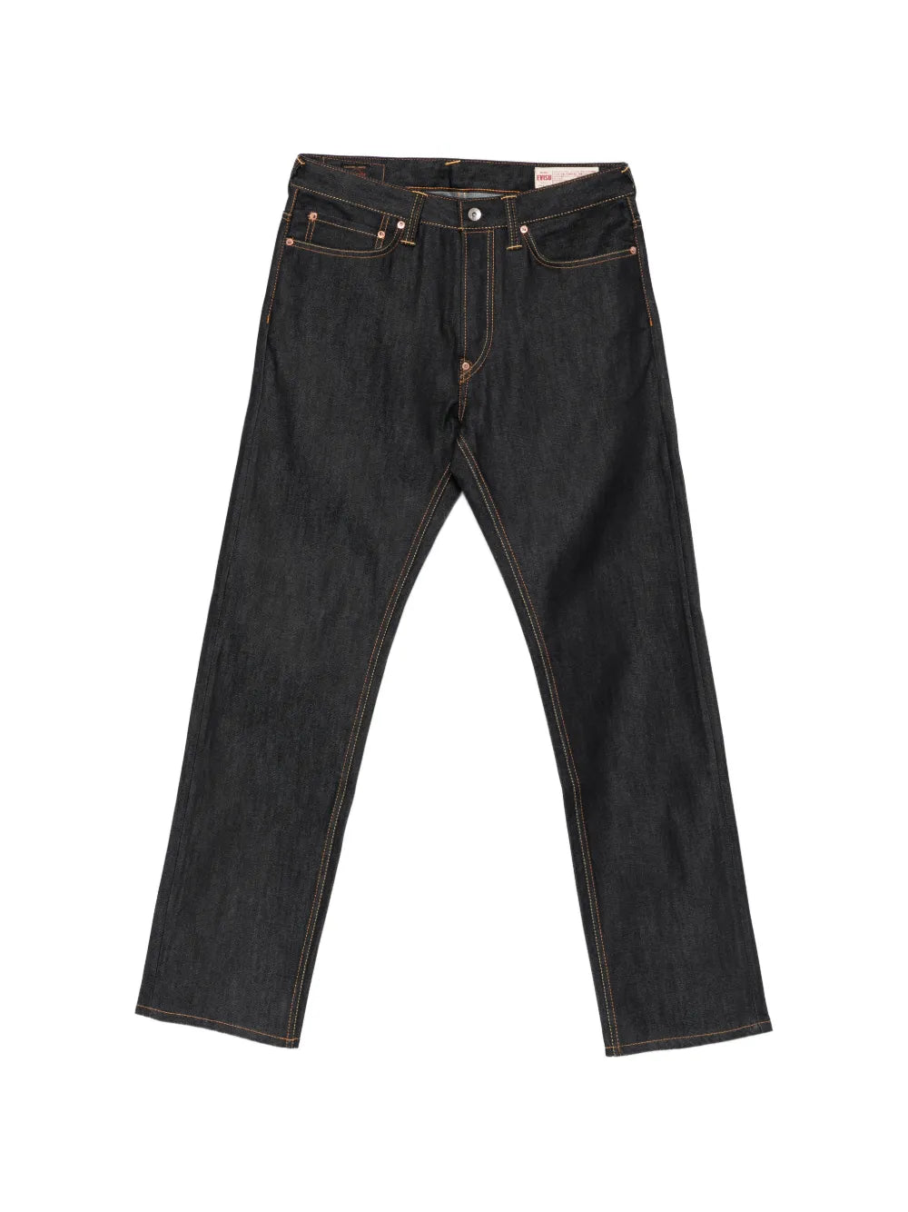 Seagull contrast-stitch jeans