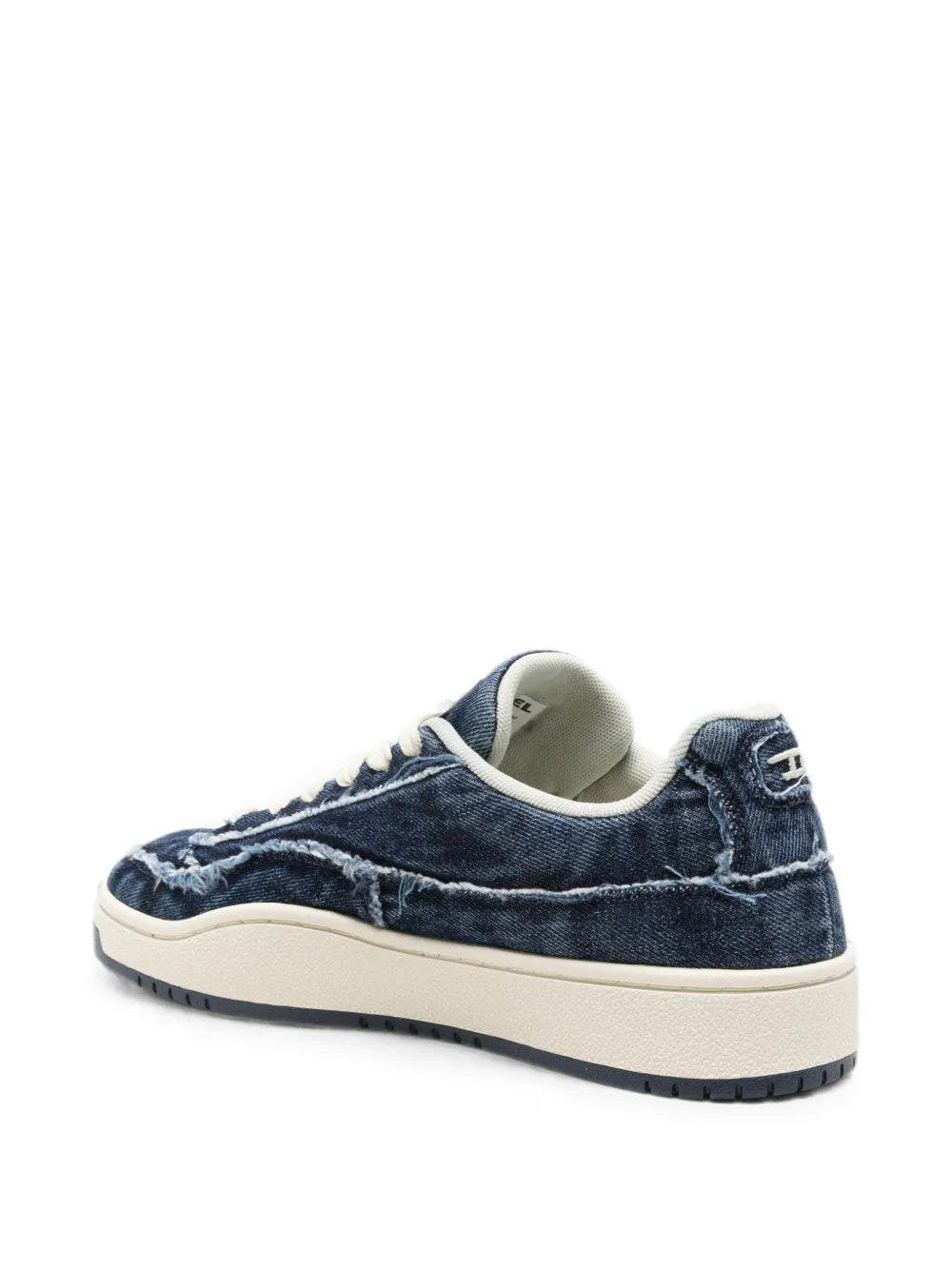 S-Tracker-D Low distressed-denim sneakers