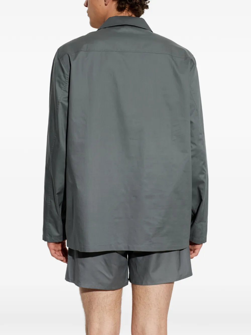 Patch-Pocket Notched-Collar Shirt