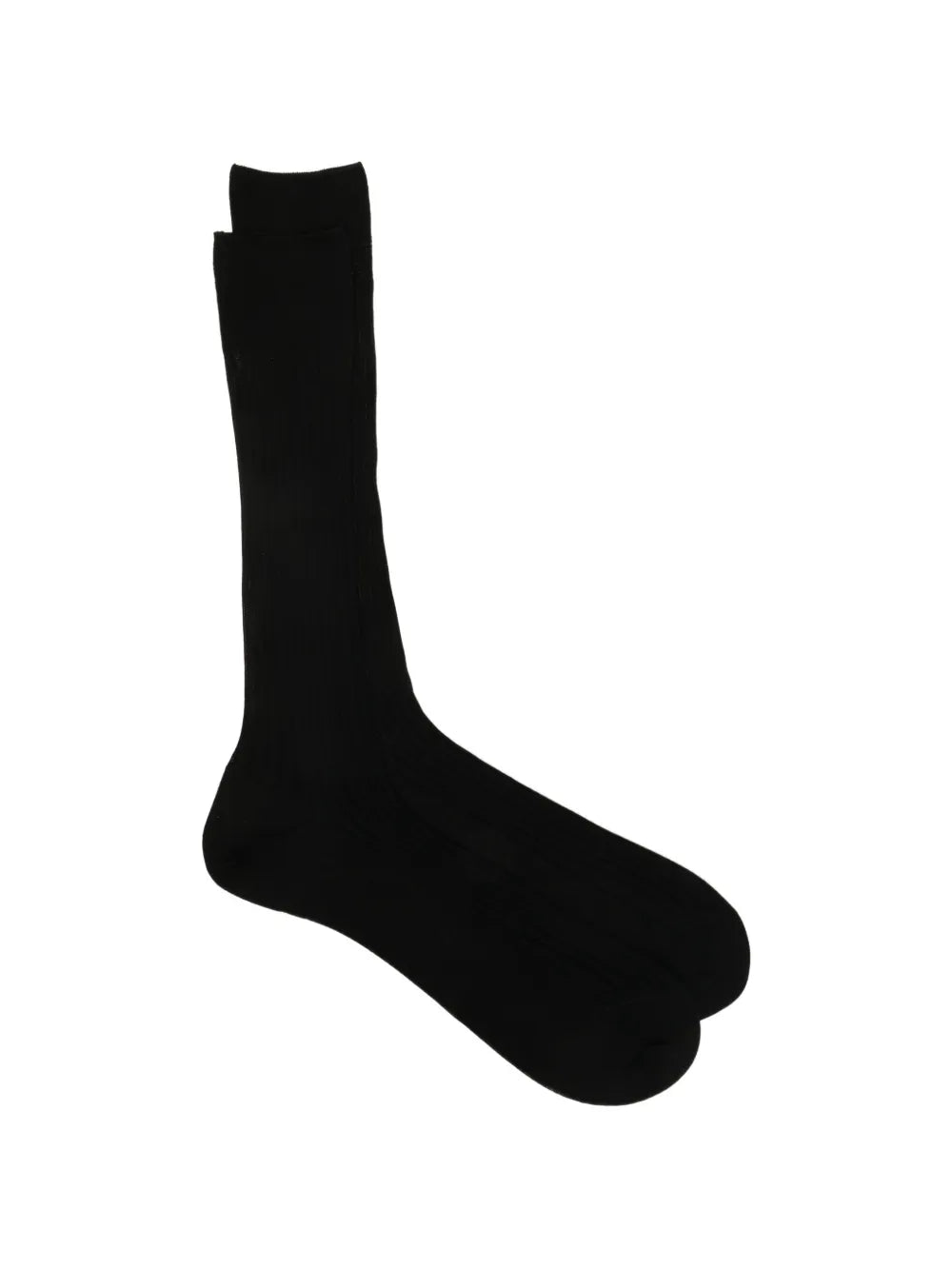 ribbed-knit socks
