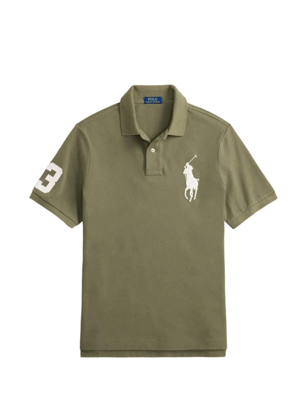 logo-detail polo shirt
