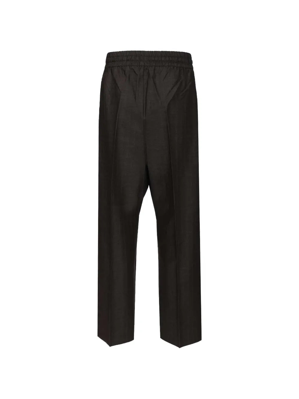 wide leg drawstring trousers