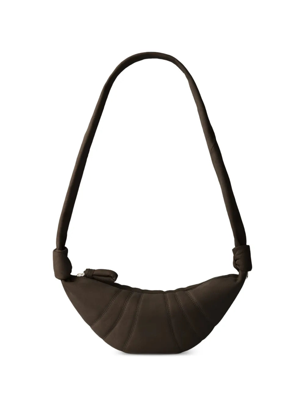 Small Croissant Bag In Alpaca Nubuck