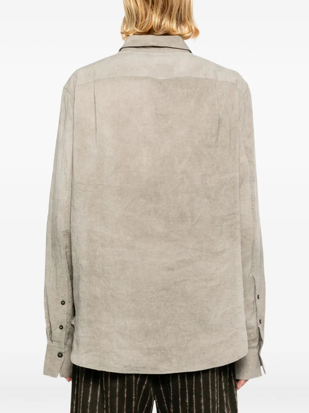 chest-pocket long-sleeve shirt