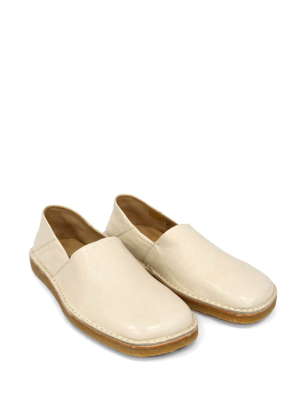 square slip-on loafers