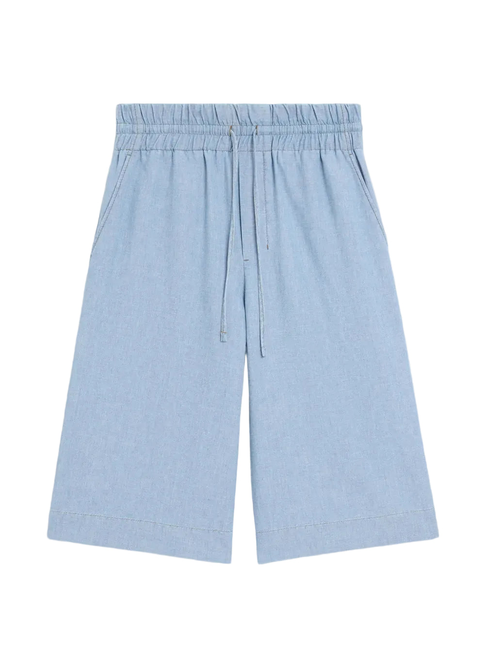 Cotton Elasticated Large Bermuda Shorts