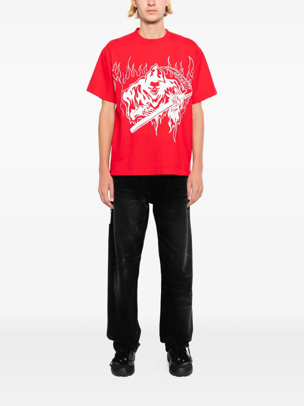 Faded-Effect Jeans