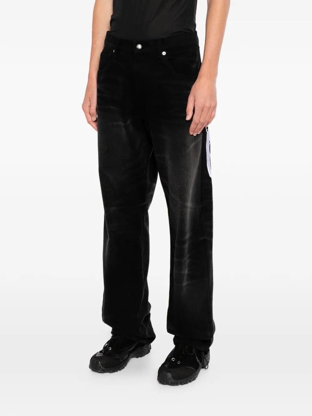 Faded-Effect Jeans