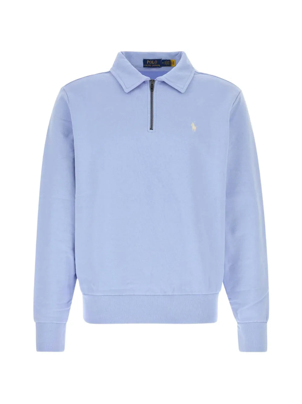 quarter-zip cotton sweatshirt