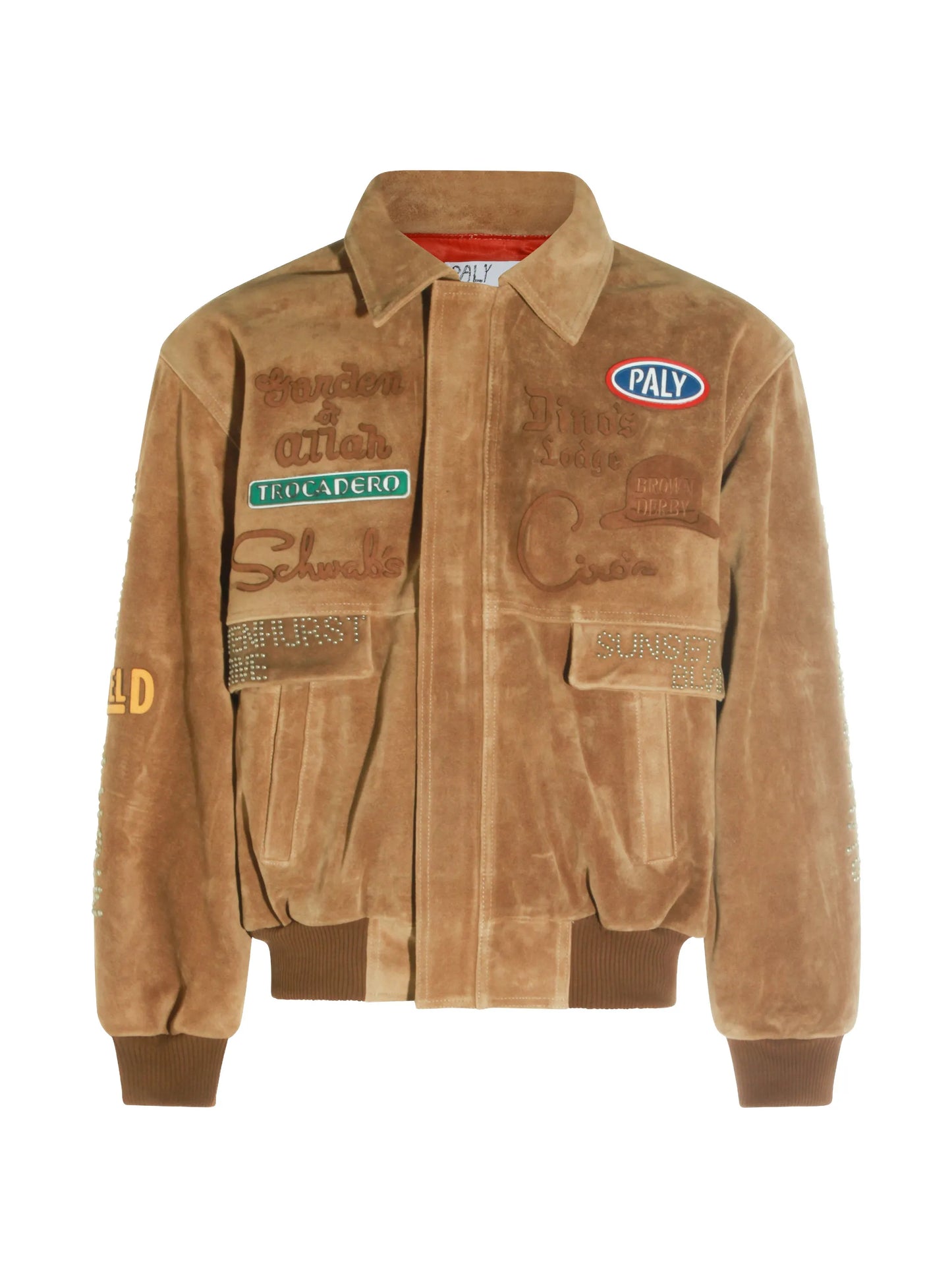 Sunset Embellished Suede Jacket