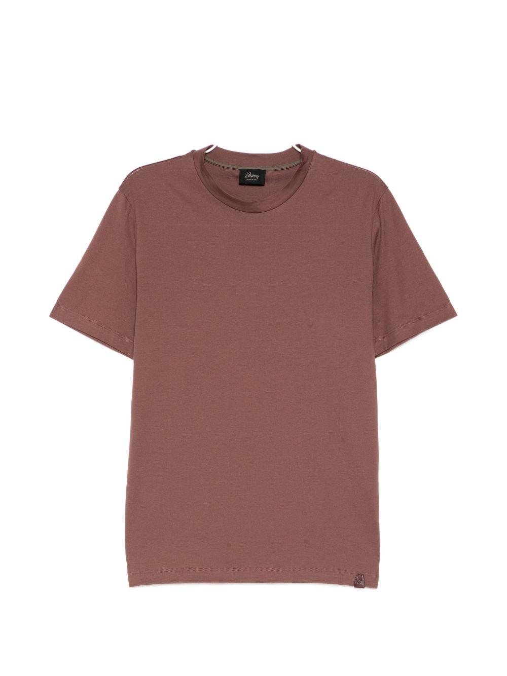 gassed cotton T-shirt