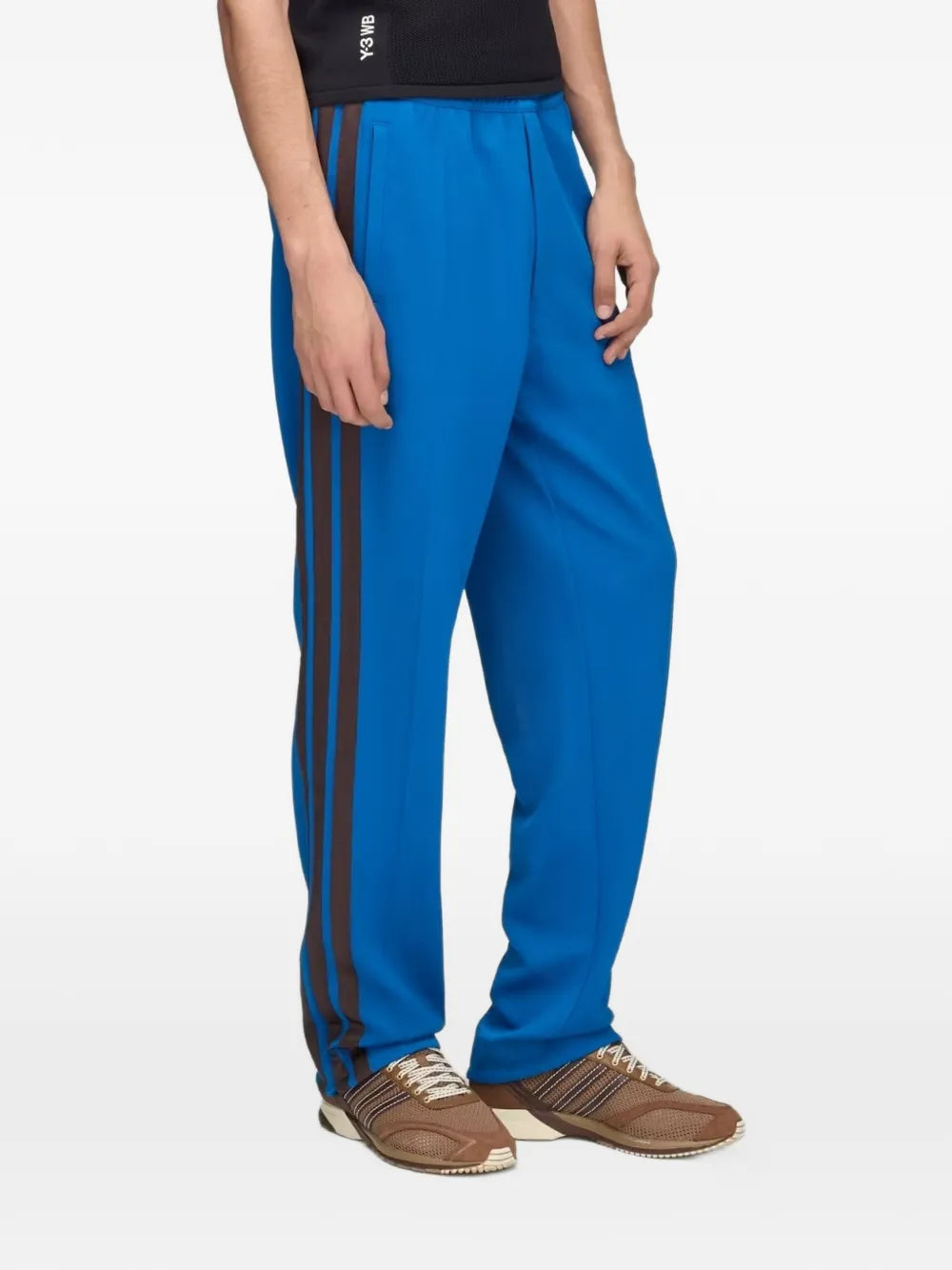 x Wales Bonner Y3 End side-stripe track pants