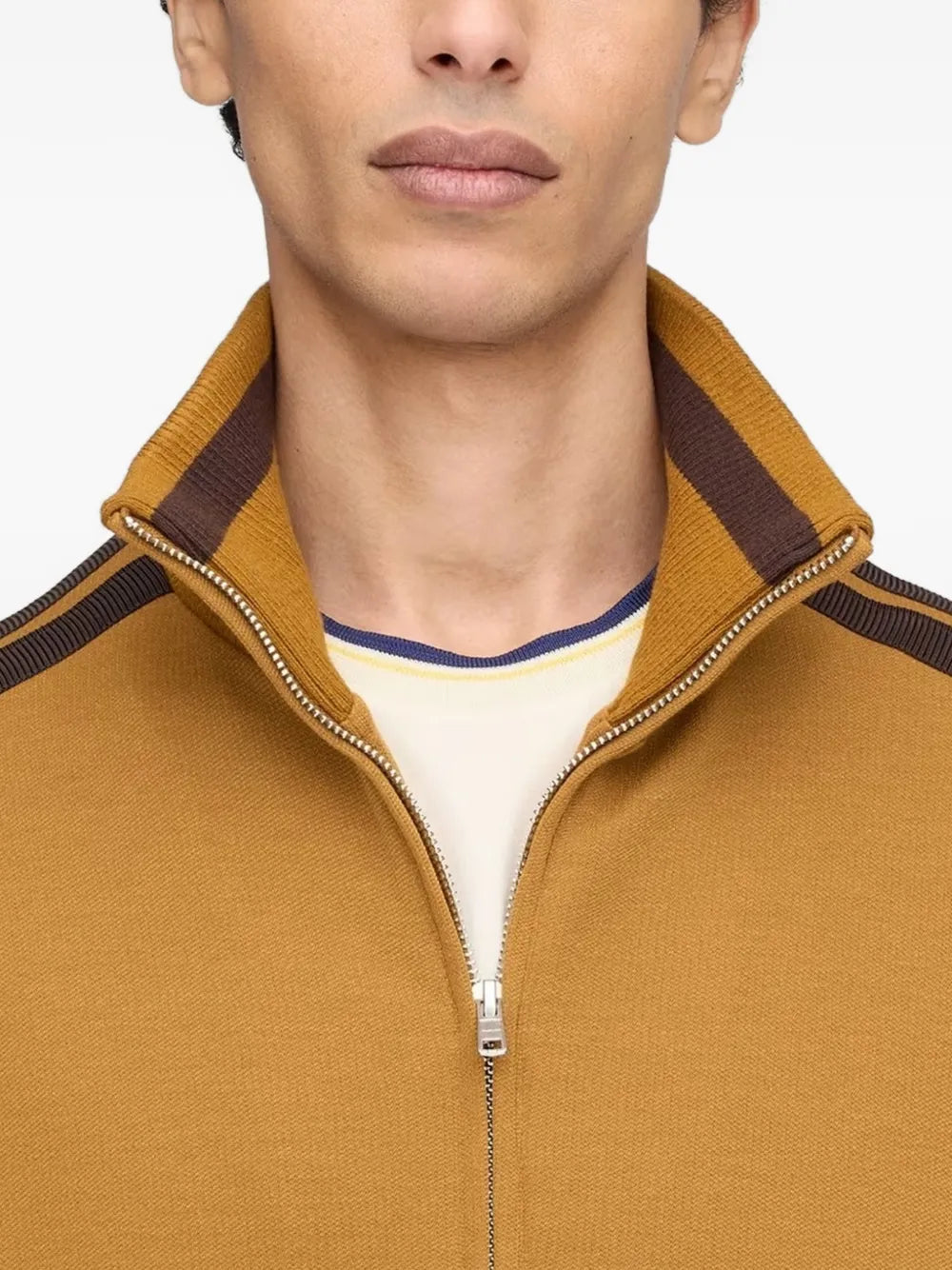 x Wales Bonner and Yohji Yamamoto side-stripe track jacket