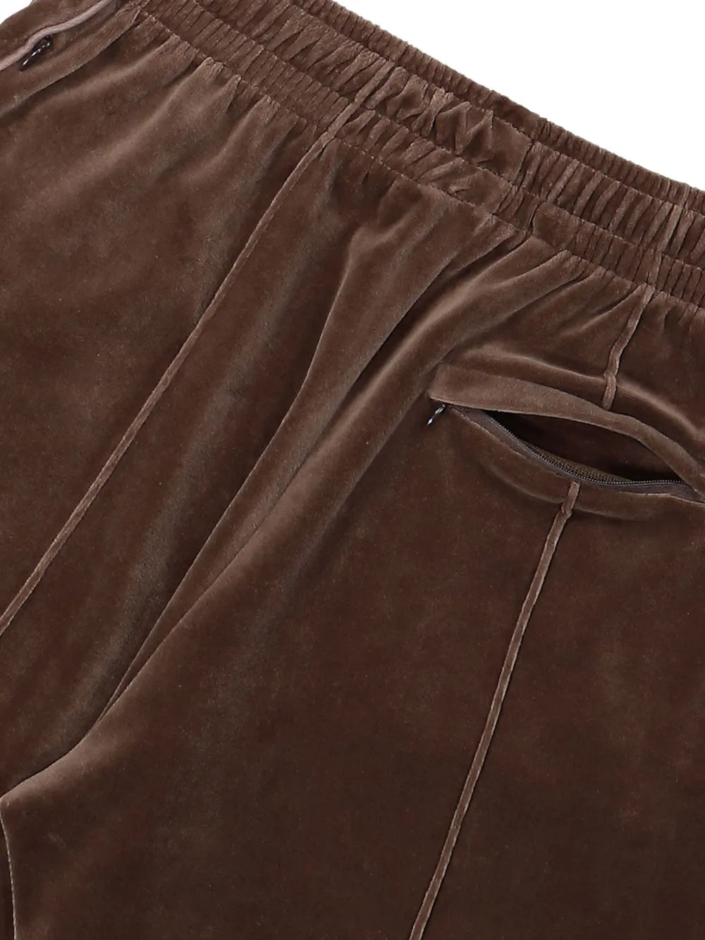 Velour track pants